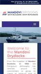 Mobile Screenshot of mandovidrydocks.com